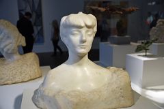 Auguste Rodin 1907 Madame X - Countess Anna-Elizabeth de Noailles From New York Metropolitan Museum Of Art At New York Met Breuer Unfinished.jpg